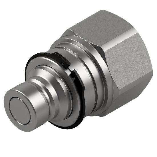 Picture of Hydraulic Flat-Face Quick Coupling - ISO 16028  - FEM/IF Series - FEMP-752-12FB