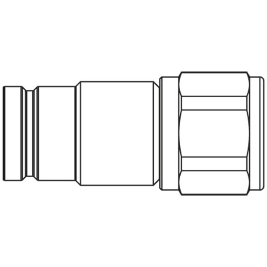 Picture of Hydraulic Flat-Face Quick Coupling -  Parker Profile - FF Series - FF2520