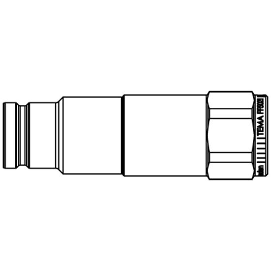 Picture of Hydraulic Flat-Face Quick Coupling -  Parker Profile - FF Series - FF2521