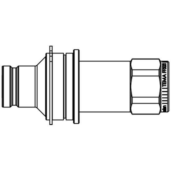 Picture of Hydraulic Flat-Face Quick Coupling -  Parker Profile - FF Series - FF7521 CE