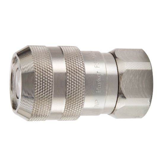 Picture of Non-Spill, Flat Face, Chemical Compatible Quick Couplings - FS Series - FS-251-4FB