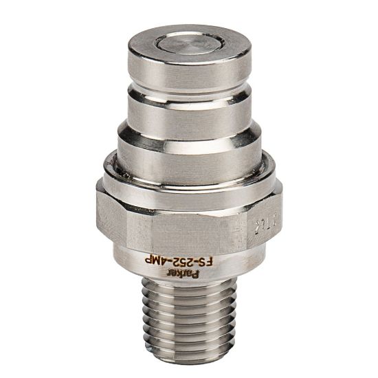 Picture of Non-Spill, Flat Face, Chemical Compatible Quick Couplings - FS Series - FS-252-4MP