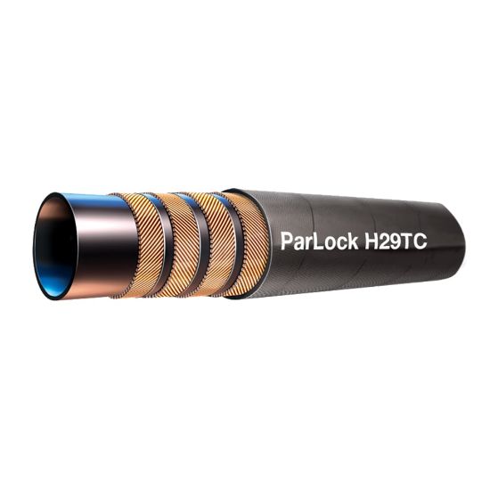 Picture of High-Pressure ParLock Multispiral Hoses ISO 3862 - DIN EN 856 TYPE 4SH - H29 - H29ST - H29TC - H29TC-20