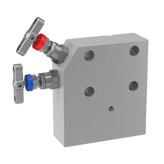 Picture of 2, 3 and 5 Valve instrument manifolds, needle pattern, Coplanar™ Style - H Series - HDS2MCPEXTNC