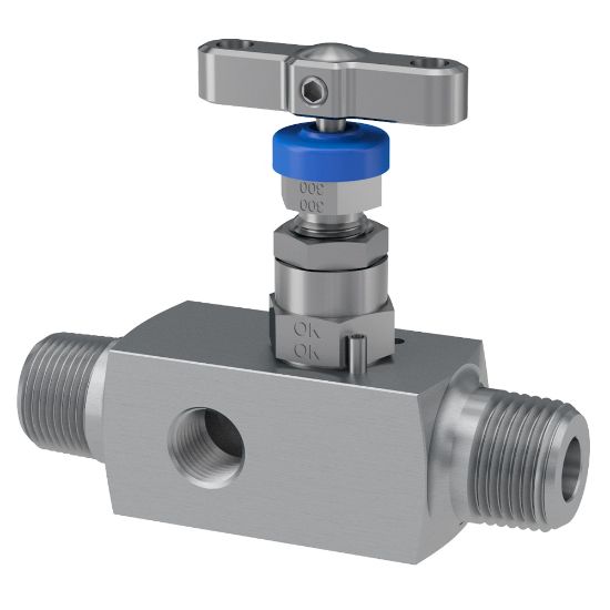 Picture of Gauge Valves with Single Vent Port, Needle Pattern – H Series - HNVVS4MMHP