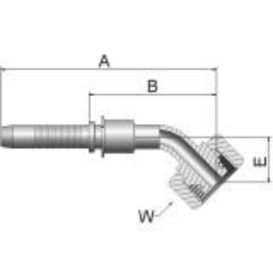 Picture of High Pressure ParLock Skive Fittings - VS Series - K0CVS-12-6