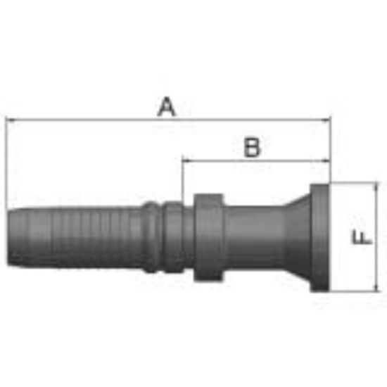 Picture of High Pressure ParLock Skive Fittings - V4 - V5 - V6 Series - K4AV4-20-24