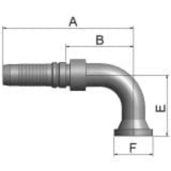 Picture of High Pressure ParLock Skive Fittings - V4 - V5 - V6 Series - K19V4-16-16