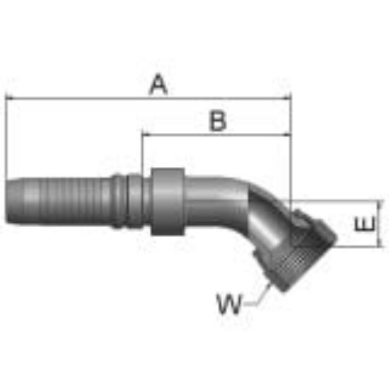 Picture of High Pressure ParLock Skive Fittings - V4 - V5 - V6 Series - K37V4-12-12