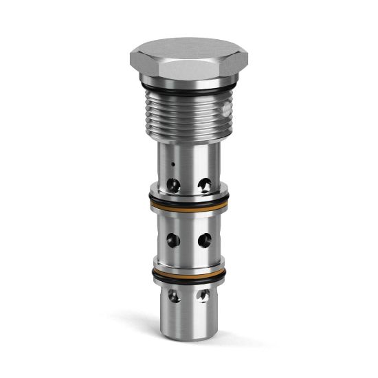 Picture of Cartridge Spool Type Shuttle Valves with All Ports Closed - K3A125-1.0V