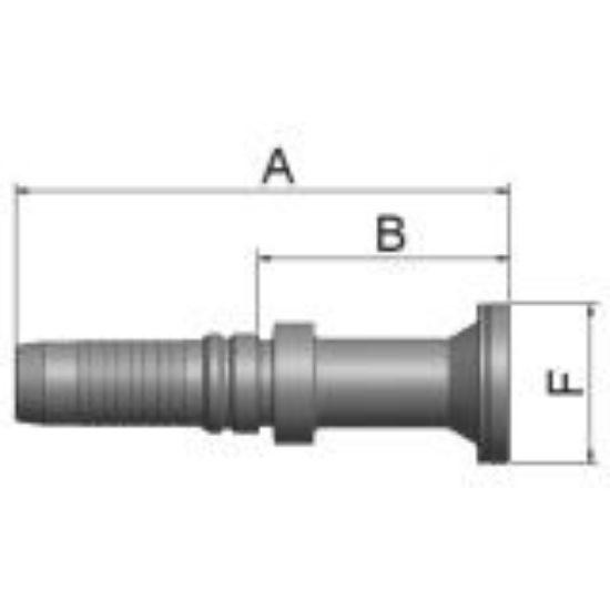 Picture of High Pressure ParLock Skive Fittings - V4 - V5 - V6 Series - K6AV6-16-20