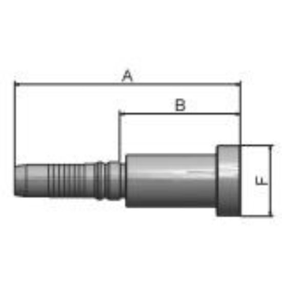 Picture of High Pressure ParLock Skive Fittings - V4 - V5 - V6 Series - K8AV6-20-20