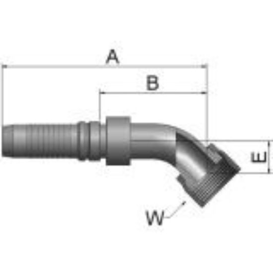 Picture of High Pressure ParLock Skive Fittings - V4 - V5 - V6 Series - KJ7V4-20-20