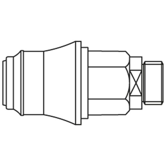 Picture of Quick Coupling for Medical Technology, Series MD - MD-M51-2MB