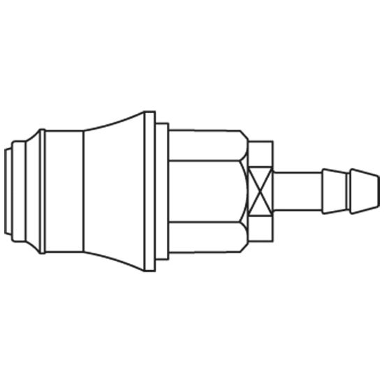 Picture of Quick Coupling for Medical Technology, Series MD - MD-M51-M6HB