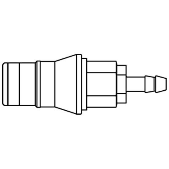 Picture of Quick Coupling for Medical Technology, Series MD - MD-M51-M6HB-K5