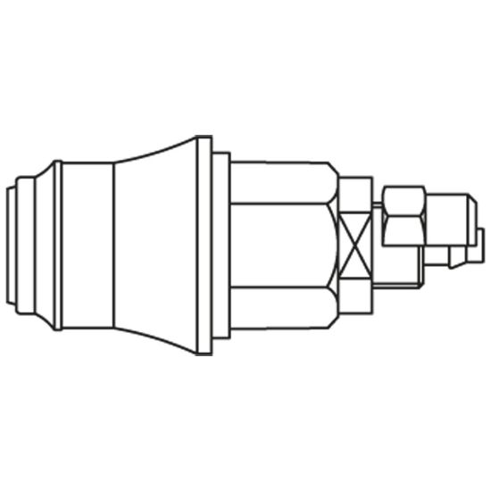 Picture of Quick Coupling for Medical Technology, Series MD - MD-M51-M6CSP