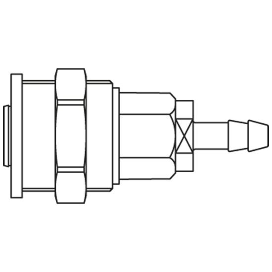 Picture of Quick Coupling for Medical Technology, Series MD - MD-M51-QM6HB