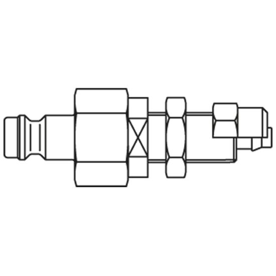 Picture of Quick Coupling for Medical Technology, Series MD - MD-M52-HM6CSP