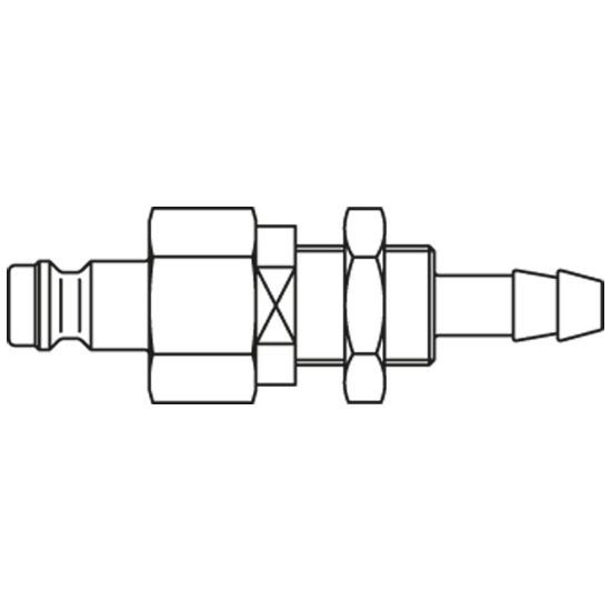 Picture of Quick Coupling for Medical Technology, Series MD - MD-M52-HM6HB