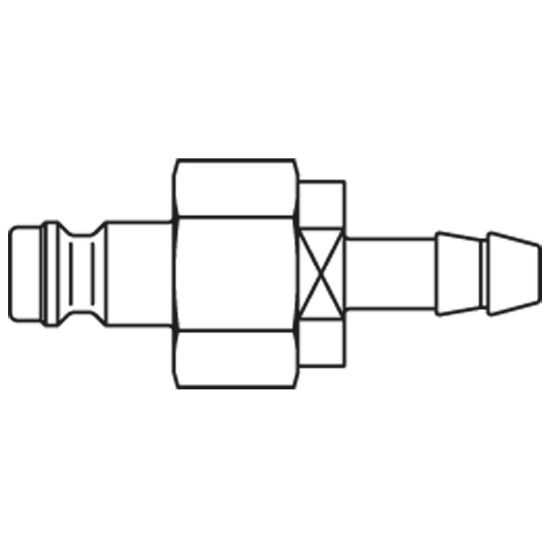 Picture of Quick Coupling for Medical Technology, Series MD - MD-M52-M6HB