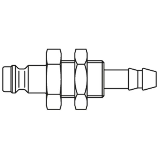 Picture of Quick Coupling for Medical Technology, Series MD - MD-M54-HM4HB