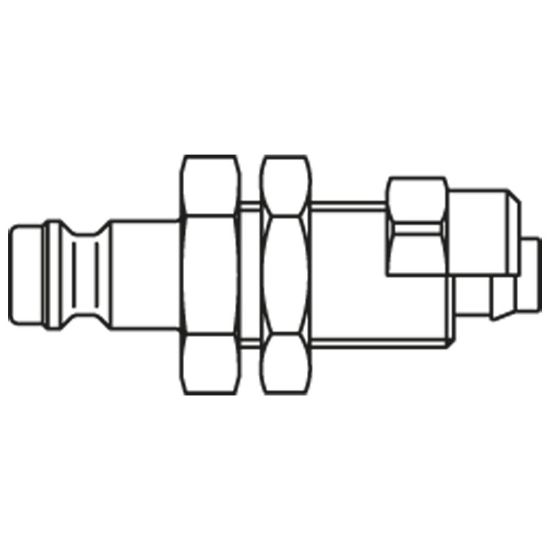 Picture of Quick Coupling for Medical Technology, Series MD - MD-M54-HM6CSP