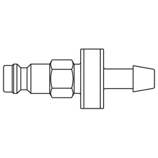 Picture of Quick Coupling for Medical Technology, Series MD - MD-M54-M6HB-K8