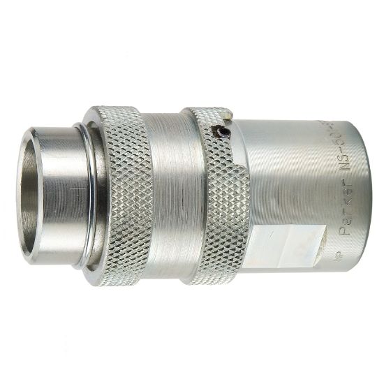 Picture of Non-Spill, Flat Face, Push to Connect Quick Couplings with Sleeve Lock  - NS Series - NS-1001-16FO