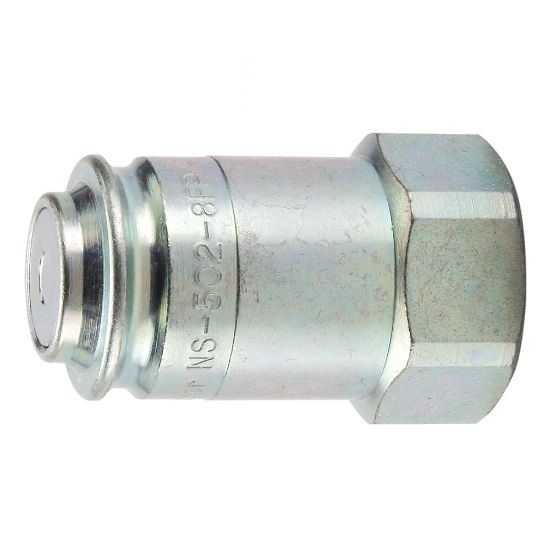 Picture of Non-Spill, Flat Face, Push to Connect Quick Couplings with Sleeve Lock  - NS Series - NS-502-10FO