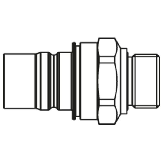 Picture of Dry Break Quick Connect Coupling - Series NSE - NSE-752-12MBO