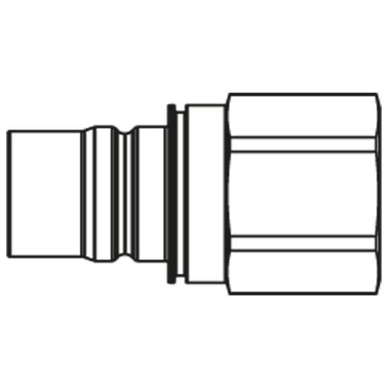 Picture of Dry Break Quick Connect Coupling - Series NSE - NSE-752-16FB