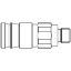 Picture of Dry Break Quick Connect Coupling - Series NSI - NSI-251-16MCL-2