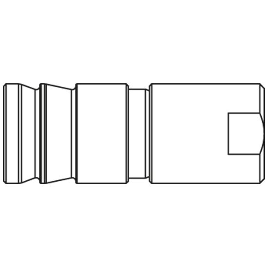 Picture of Dry Break Quick Connect Coupling - Series NSI - NSI-371-6FB