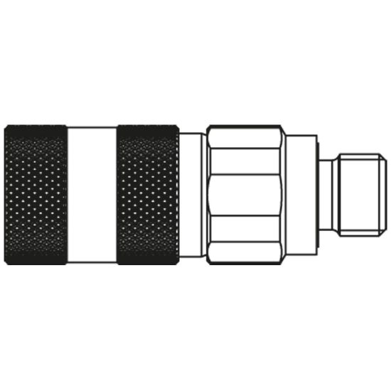 Picture of Push-to-Connect Dry Break Quick Coupling -  Series NSP - NSP-251-4MBE