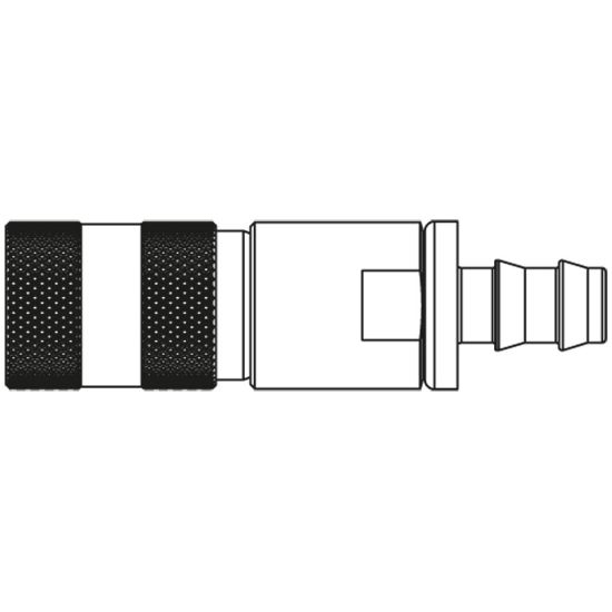 Picture of Push-to-Connect Dry Break Quick Coupling -  Series NSP - NSP-251-6PL