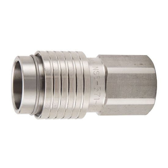 Picture of High Flow, Liquid Cooling, Flat Face Hydraulic Quick Connect Couplings  - NSS Series - NSS-371-6FO