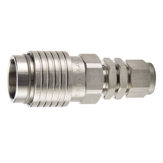 Picture of High Flow, Liquid Cooling, Flat Face Hydraulic Quick Connect Couplings  - NSS Series - NSS-371-6HMA