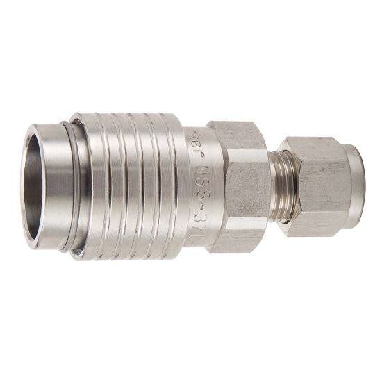 Picture of High Flow, Liquid Cooling, Flat Face Hydraulic Quick Connect Couplings  - NSS Series - NSS-371-6MA