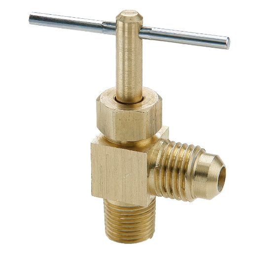 Picture of Brass Needle Valve, Low Pressure  - NV Series - NV101F-4-2