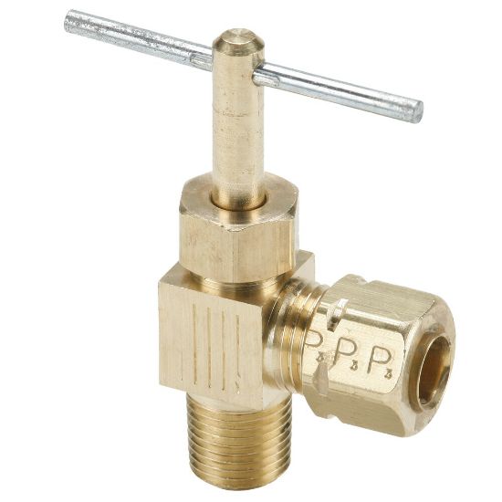 Picture of Brass Needle Valve, Low Pressure  - NV Series - NV104CA-4-2