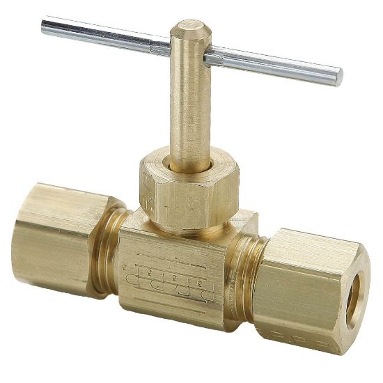 Picture of Brass Needle Valve, Low Pressure  - NV Series - NV105C-6