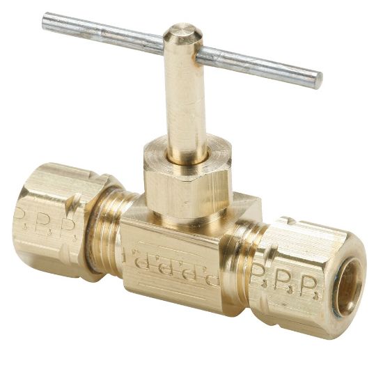 Picture of Brass Needle Valve, Low Pressure  - NV Series - NV105CA-4