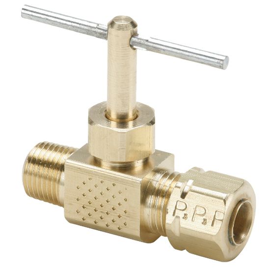 Picture of Brass Needle Valve, Low Pressure  - NV Series - NV106CA-4-2