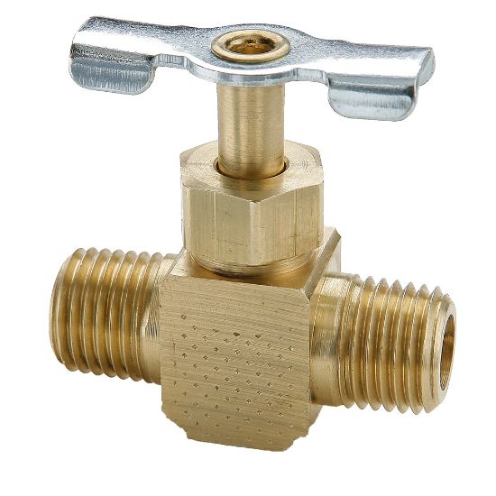 Picture of Brass Needle Valve, Low Pressure  - NV Series - NV107P-4