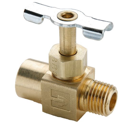 Picture of Brass Needle Valve, Low Pressure  - NV Series - NV108P-2