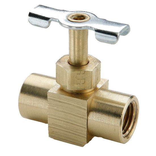 Picture of Brass Needle Valve, Low Pressure  - NV Series - NV109P-4