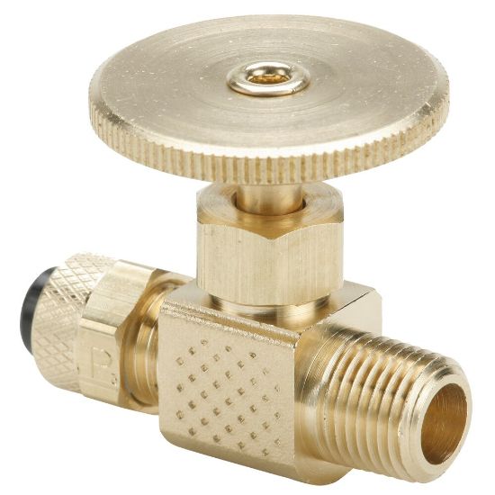 Picture of Brass Needle Valve, Low Pressure  - NV Series - NV311P-4-2