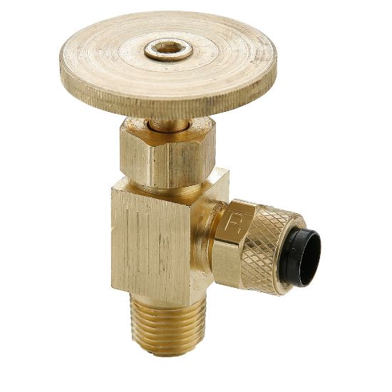 Picture of Brass Needle Valve, Low Pressure  - NV Series - NV312P-4-4