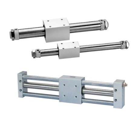 Picture for category Magnetically coupled rodless cylinder- P1ZS / P1ZG / P1ZT